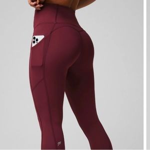 Fabletics oasis leggings 7/8 small high waisted